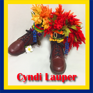 cyndi lauper whose shoe
